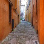 Via delle VIgne vista da via de' Poeti.