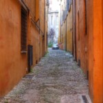 Via delle VIgne vista da via de' Poeti.