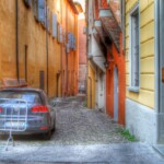 Via delle Vigne vista da piazza san Domenico