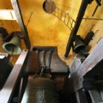 La sommità della cella campanaria