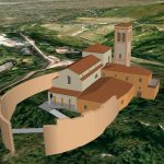 Inizio del cantiere (1723) del nuovo Santuario: vengono iniziati i muri della pianta ellittica della nuova chiesa