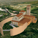 Inizio del cantiere (1723) del nuovo Santuario: vengono iniziati i muri della pianta ellittica della nuova chiesa