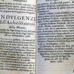 Indulgenze dell'Arciconfraternita della Morte.