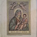 Immagine devozionale stampata dal Salvardi in Bologna nel Pavaglione.