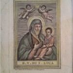 Immagine devozionale stampata dal Salvardi in Bologna nel Pavaglione.