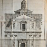 Prospetto della facciata principale di San Salvatore.