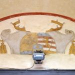 Affresco nell'arco 132