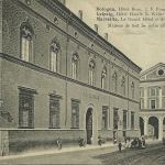 L'Hotel Brun, già palazzo Ghisilieri. Semidistrutto da un bombardamento durante la seconda guerra mondiale, fu quasi completamente demolito negli anni della ricostruzione post bellica (si è conservato solo l'angolo su via Alfredo Testoni), e sostituito dal Palazzo del Toro.