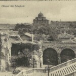 Ruderi della Rocca di Galliera nei pressi della Scalinata del Pincio.