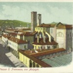 Questo era l'aspetto del complesso di San Francesco prima del 1886.