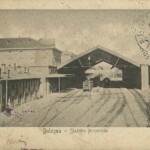 Stazione ferroviaria di Bologna alla fine del XIX secolo.