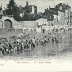 Canale di Reno tra la Grada e via San Felice.